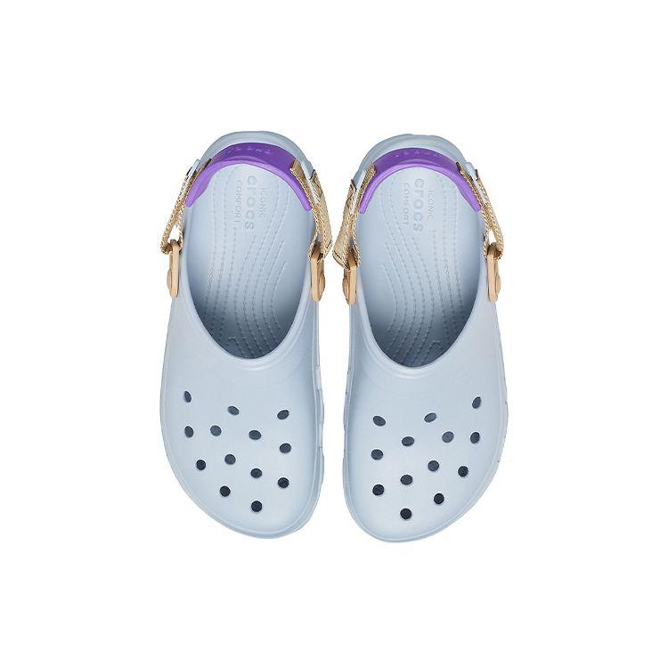 Crocs All-Terrain Clog EVA Outdoor Beach Clogs Unisex Clogs Blue Gray 206340-0ID