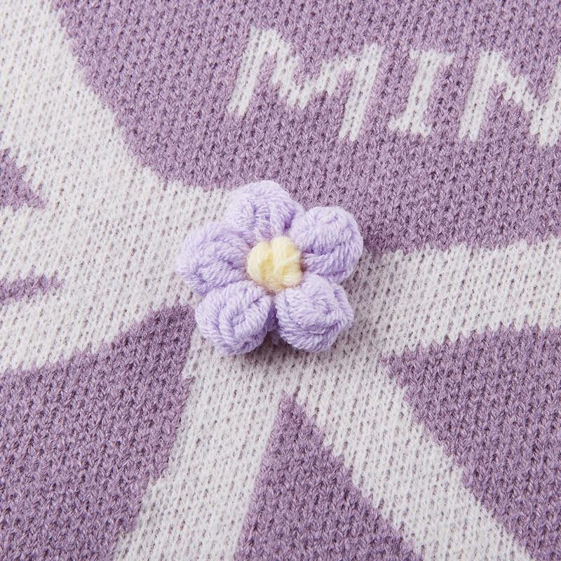 Disney Girls' Warm Winter Knit Sweater