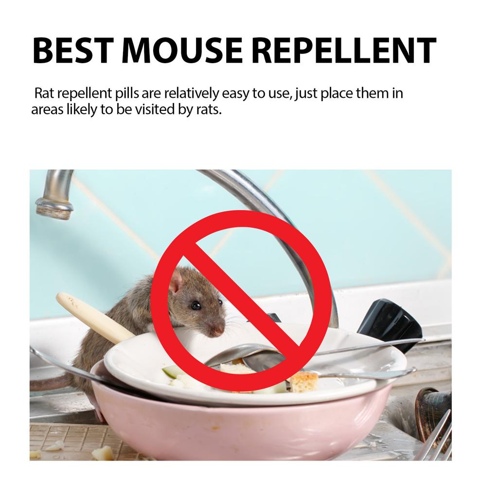 Mouse Repeller Packs with Peppermint Oil Natural Plant Ingredients 12 Packs Effective Rodent Deterrent for Home and Office Use
