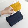 PU Leather Tissue Case Box Simple Rectangle Paper Holder Dispenser Desktop Storage Container Home Office Car Accessories