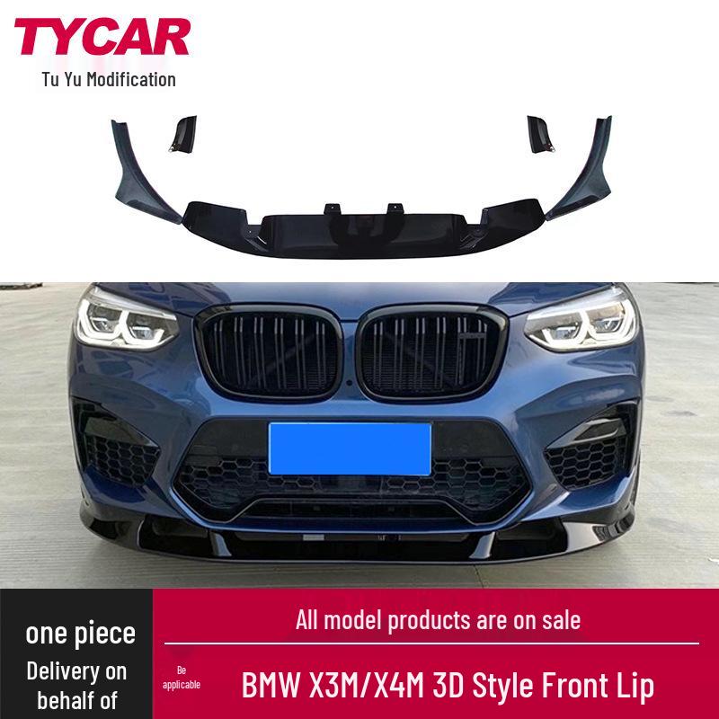

BMW X3/X4 M F97/F98 3D Style Front Lip Body Kit Upgrade F97/F98 3D Style Front Lip [Gloss Black]