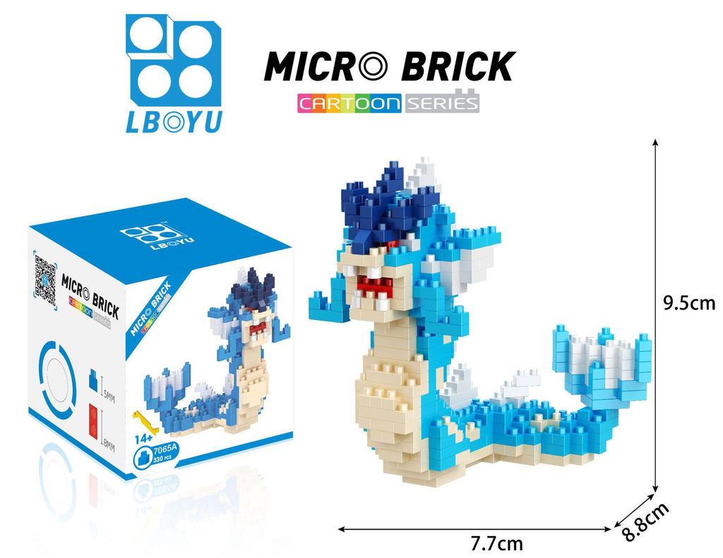 Leboyu 8093 Micro Diamond Block Toy - Educational Elf Assembly Set 