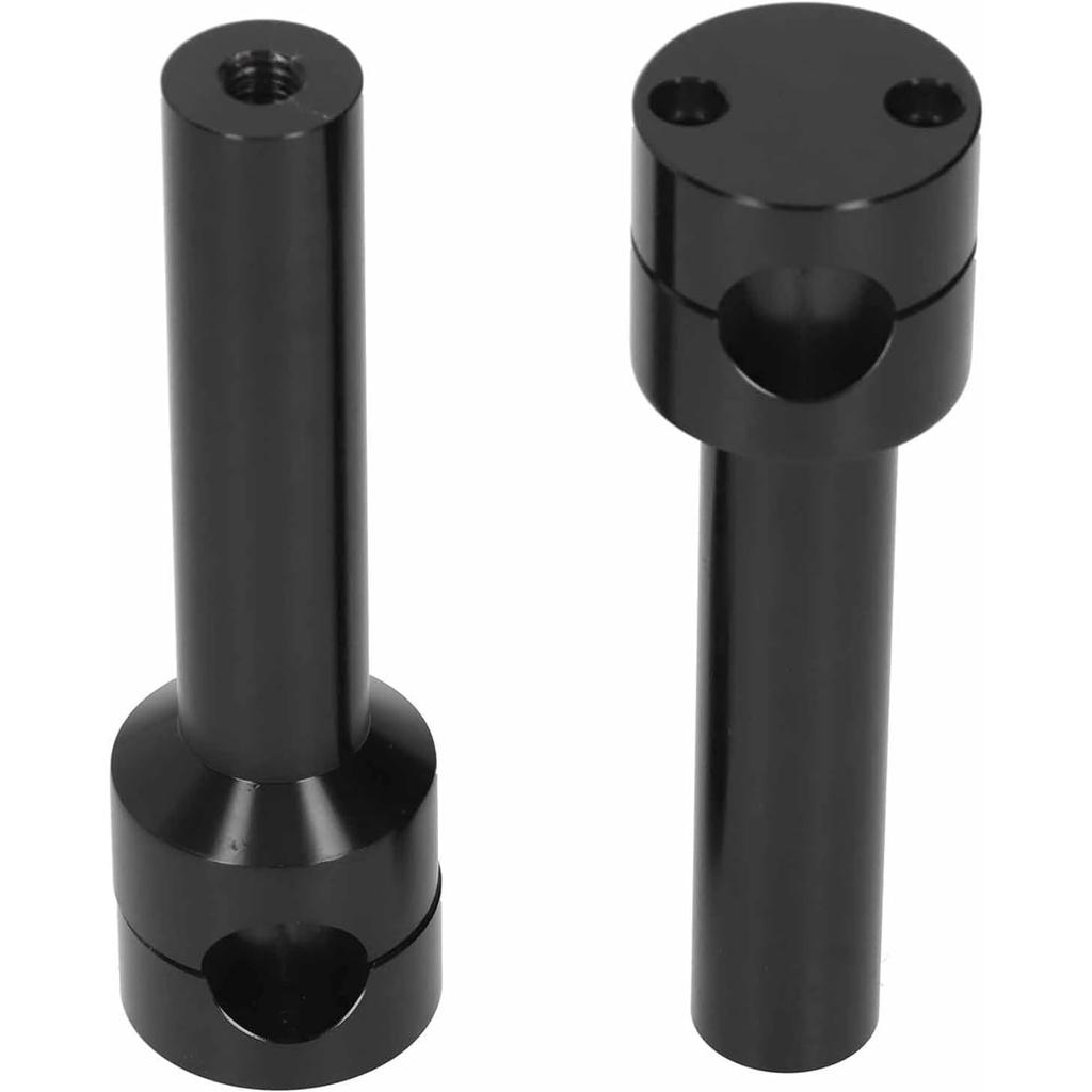 Auybuig Aluminum Alloy Handlebar Riser for 22mm/25mm Motorcycle Steering Wheel Lifting Kit Universal Design