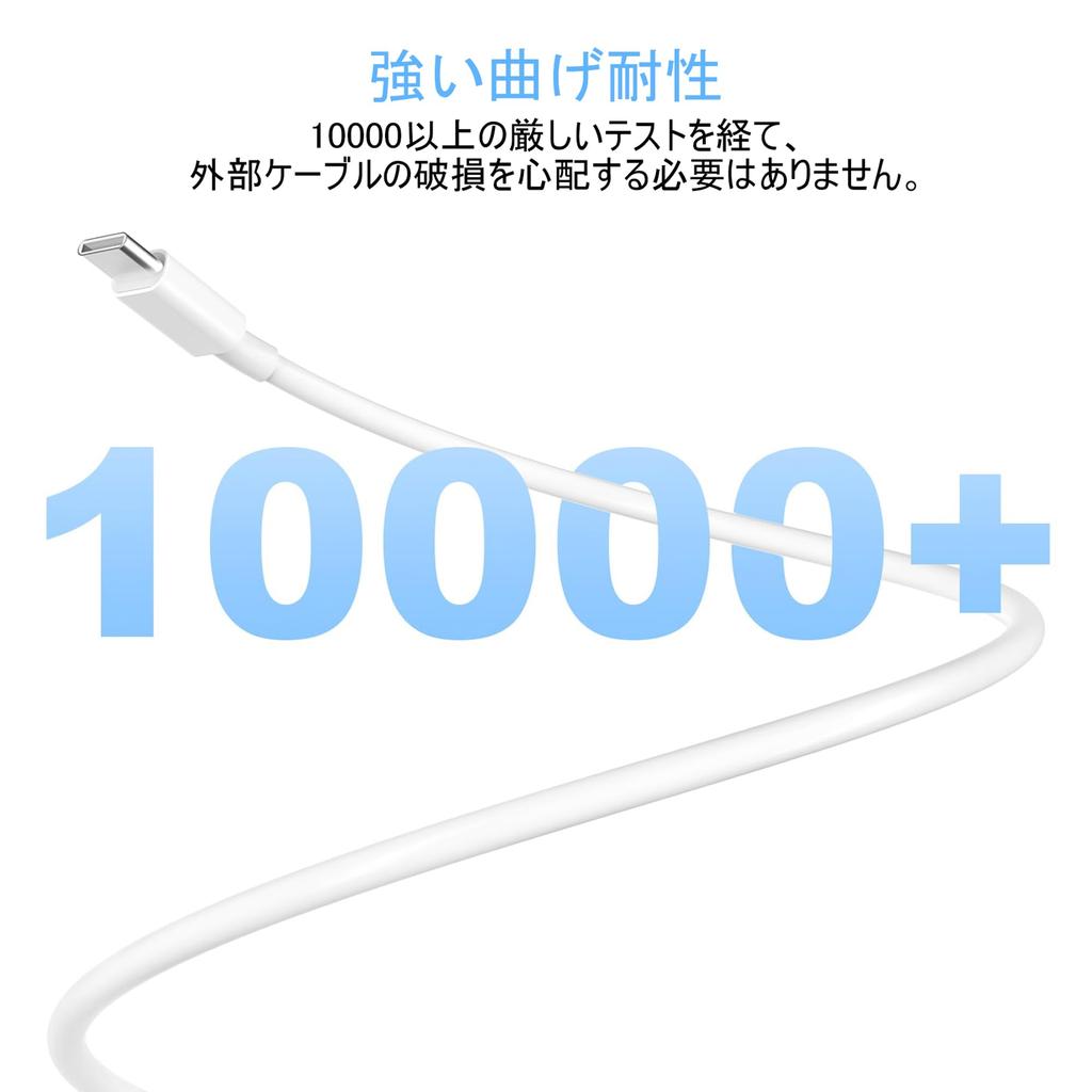 Genuine PD 60W Fast to Data High Breakage No Video USB Type C to Type C Cable for iPhone MacBook iPad and other USB-C Cable, 2M, 2-Pack, Compatible,