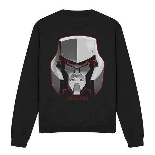 Transformers Unisex Adult Generations Megatron Face Sweatshirt