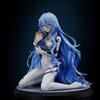 Evangelion Rei Ayanami Seated Pose Anime Figure Model Decor