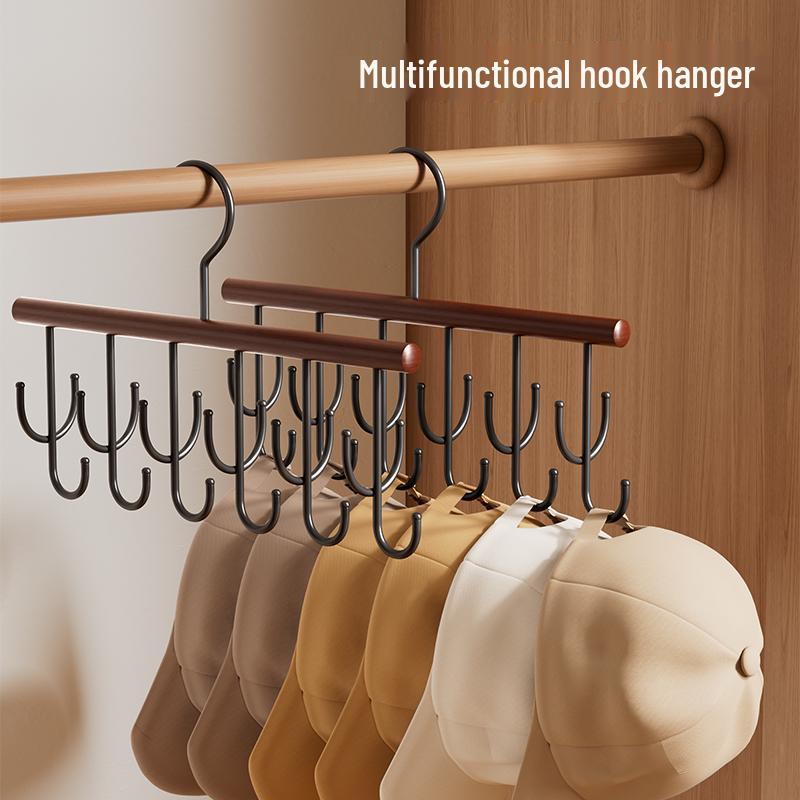 Punch-Free Seamless Hook: Multi-functional Clothes Hanger & Storage Solution