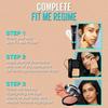 Maybelline New York Fit Me Powder Foundation 9g Shade 235 Full Matte Coverage SPF44 24Hr Oil Control Lightweight Shine Free Longlasting Makeup