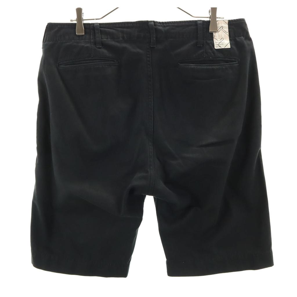 G1950 hergestellt in Japan Fischgrätmuster Shorts L schwarz Herren Gebraucht