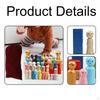50 Pieces Wood Peg Doll Set Miniature Dollhouse Supplies Wooden People Craft