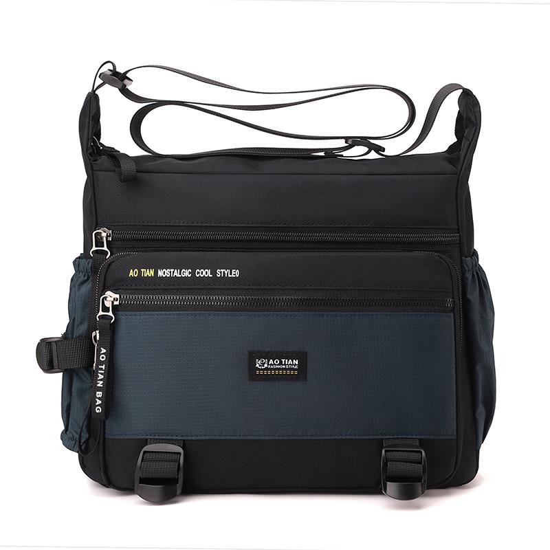 Casual Sports Men's Large Capacity Multi-compartment Shoulder Bag