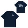 Short Sleeve T-Shirt Couples Street Style Letter Print Loose Fit Breathable Top