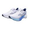 Mizuno Wave Rider 28 Running Thick White x Navy x 2E Shoes, Jogging, Marathon, Training, Sports, Lightweight, Resilient, Sole, Men's, Blue, 26.0 cm,