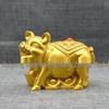 Golden Pig Ornament: Modern Chinese Zodiac Decor for Home or Office