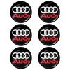 2026 Hot Car Door Handle Sticker Emblems 3D Dome Shape Auto Handle Protector For qaz1 A1 A3 8P A4 B5 B6 B7 B8 A5 A6 C5 C6 C7 A7 A8 Q3 Q5
