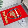 A-Arsenal Design Area Rug Personalized Name- Non-Slip, Soft & Cozy Floor Mat for Living Room, Office - Indoor/Outdoor Carpet