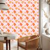 Powder Pink and Peach Flowers Wallpaper for Living Room and Bedroom 50x1000