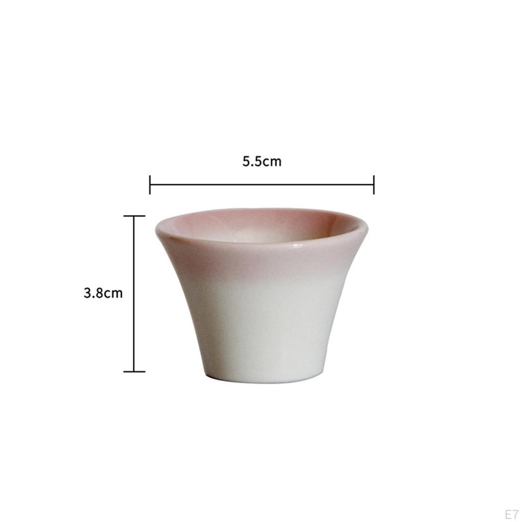 Ceramic Holder, Simple Insert, Durable Catcher for Table Decorations Living Room Hotel Home