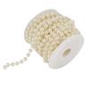 10mCelsiusroll Grinding Pearl Wire Beads Garland String   Wedding Decoration 8mm(white)