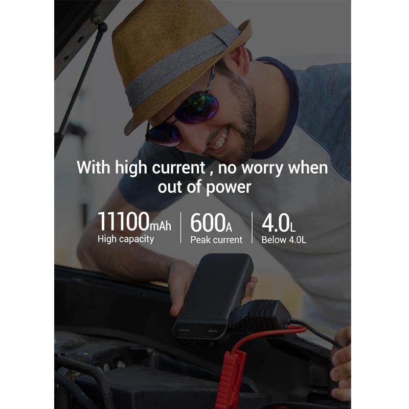 Xiaomi Mijia 70mai Jump Starter 70Mai car jump starter Battery Power Bank car starter Auto Buster Car Emergency Booster Engine start