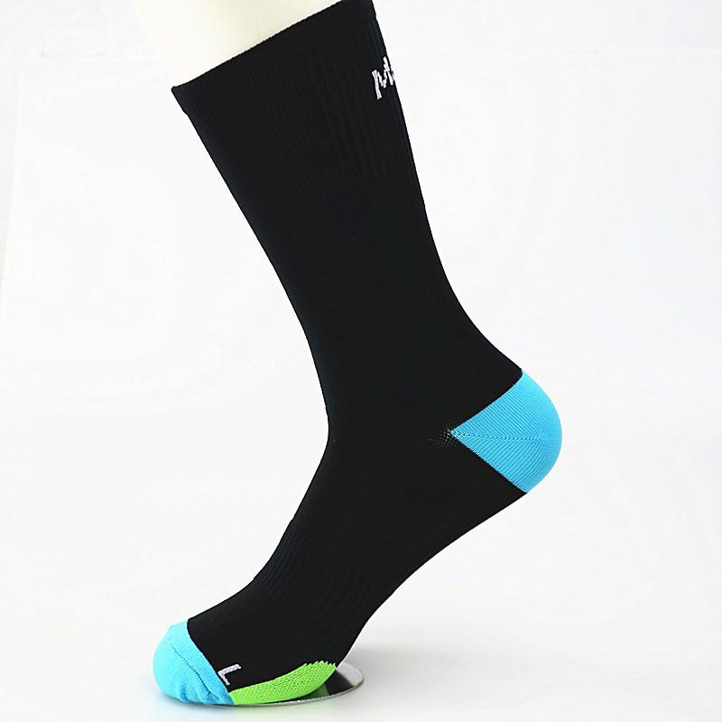 

Summer Cycling Socks Quick-Drying Hiking Breathable Outdoor Sports Socks Towel Bottom Thickened Absorb Sweat Soccer Running Sock чёрный