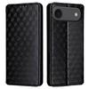 For iPhone Air Case Wallet Rhombus Imprinted Leather Phone Cover