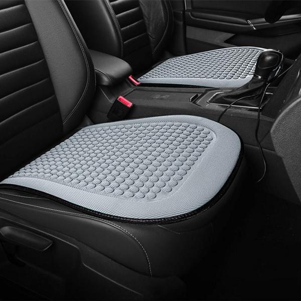 

Летний вентилируемый чехол для автомобильного сиденья, Дышащая охлаждающая подушка для автомобильного сиденья, Противоскользящий протектор для автомобильного сиденья, Подходит для автомобиля, грузовика, внедорожника, минивэна, аксессуары для интерьера авт