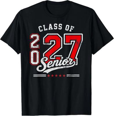 Senior 2027 Class of 2027 Senior Graduation 2027 Student Boy T-Shirt