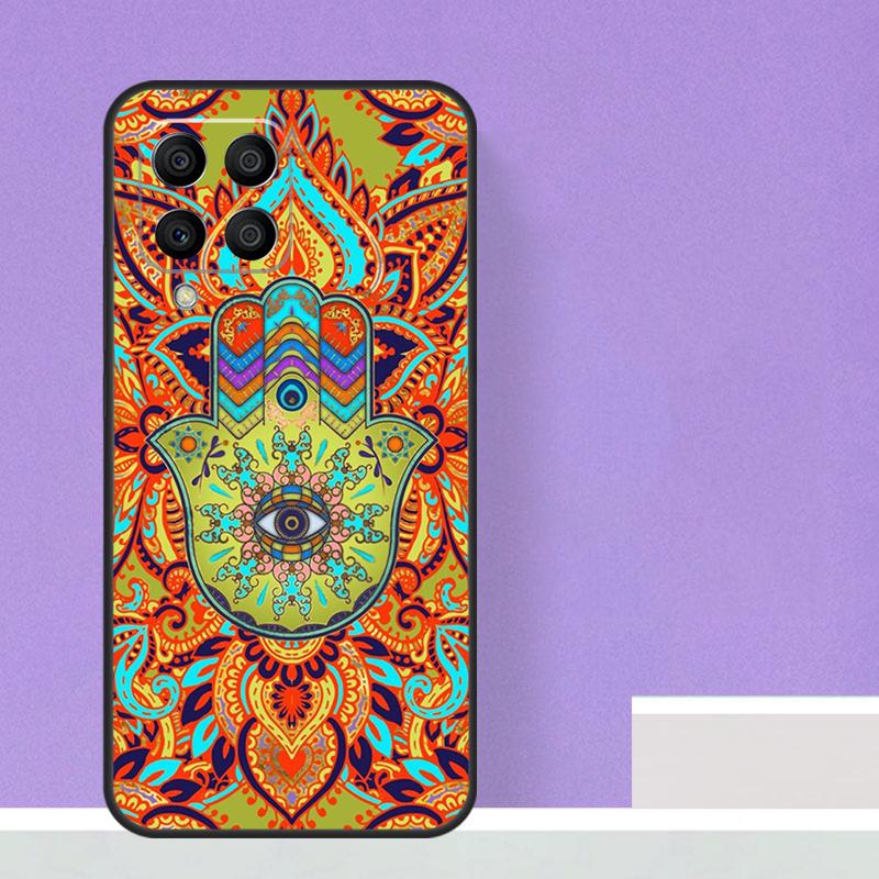 Hamsa Hand of Fatima Case For Samsung Galaxy M31 M16 M36 M56 M33 M53 M13 M12 M32 M52 M20 M15 M55 M14 M35 M34 M54