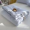 1pc Cotton Summer Quilt Air Conditioning Quilt Soybean Fiber Filling Thin Comforter Nordic Duvet Blanket Bed Four Seasons
