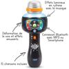 Microphone pour enfant - vtech - super micro magic'fun - bluetooth et effets sonores