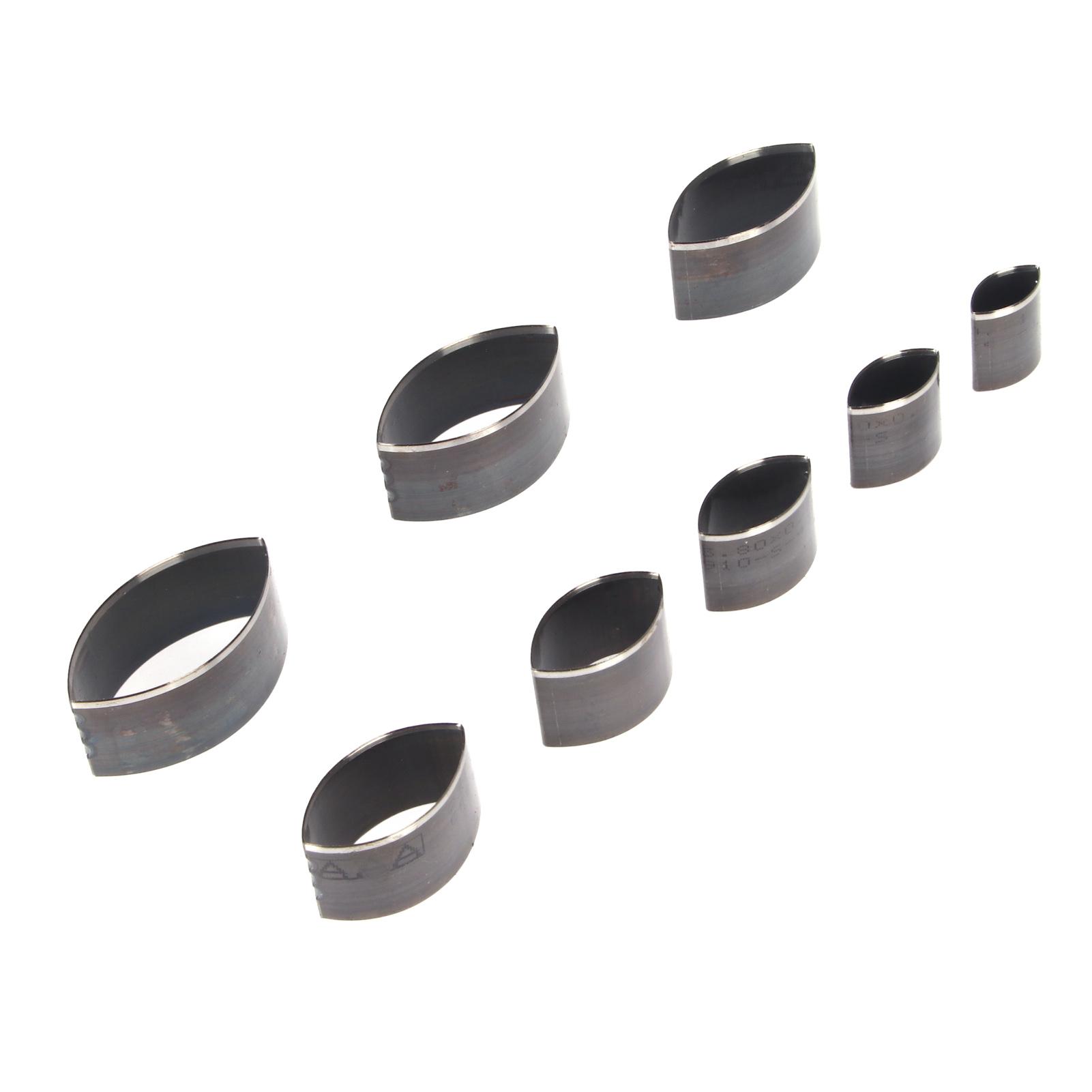 

8 шт. Кожаный пробойник Форма Полая Высокоуглеродистая сталь Режущий штамп для DIY Рукоделия Сумка Ремень Кошелек