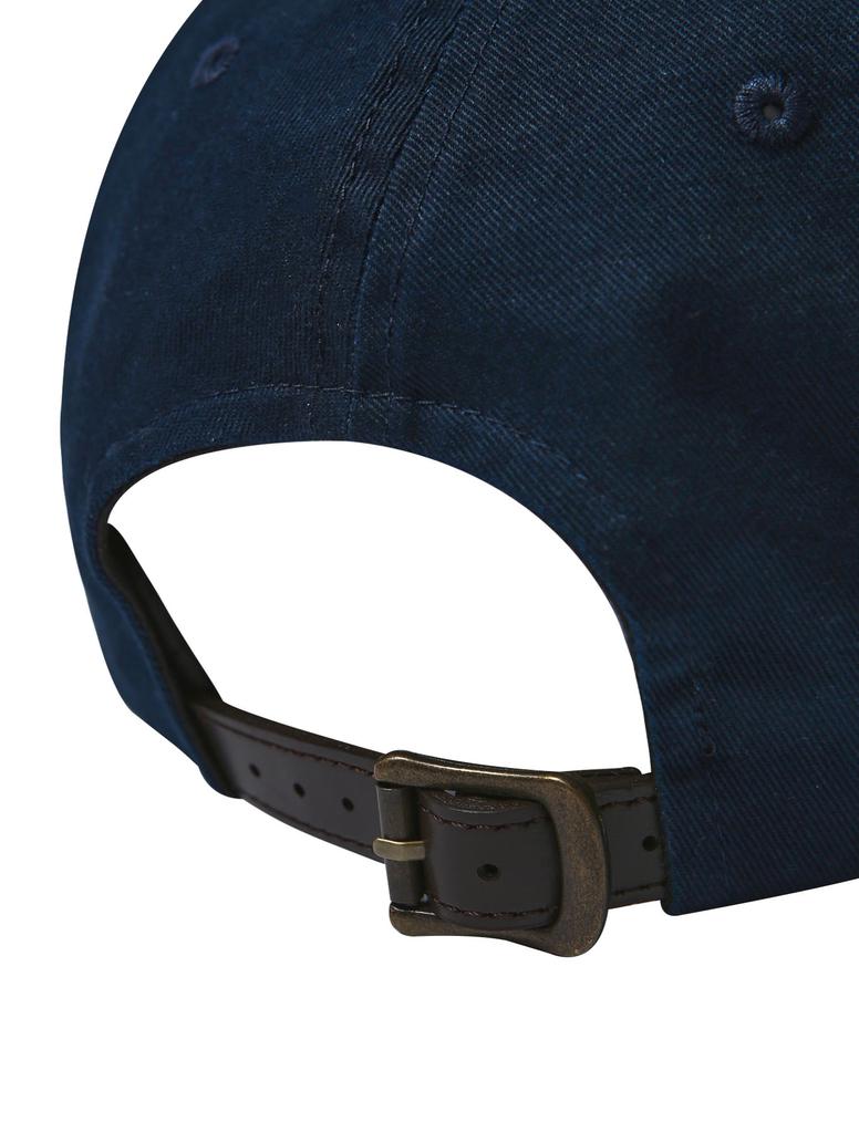 Berretto da papà ricamato YALE Blu Navy