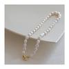 European & American Fashion Irregular Large Baroque Freshwater Pearl Necklace for Women