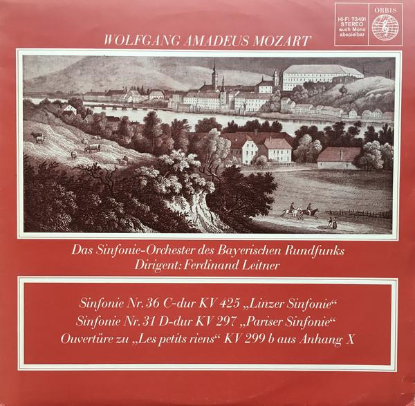 LP Record WOLFGANG AMADEUS MOZART - Symphony K. 425 - Symphony K. 297 - 73491 Orbis 1965 Germany Classical Used