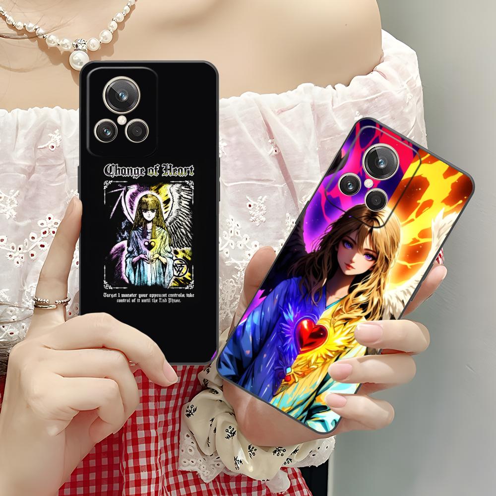 Yugioh Change of Heart Phone Case for Realme 15 14 13 12 11 10 9 Pro Plus T I Lite 5G Colorful Printing Cover Pretty Cellphones
