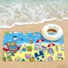 Game Cute T-Tamagotchi Towel Drying Bath Towel Applicable To Light Swimming Camping Yoga Beach Out