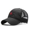 Cappello estivo da uomo in rete sottile con visiera a becco d'anatra, cappello parasole per esterni, cappello ad asciugatura rapida