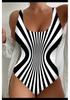 2024 Coverup Swimsuit Womens Onepiece Slimming Plus Size Stylish Hot Spring Swimwear