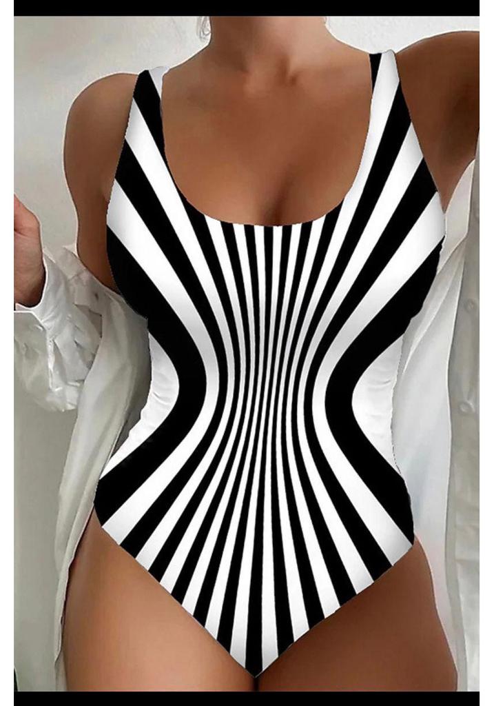 2024 Coverup Swimsuit Womens Onepiece Slimming Plus Size Stylish Hot Spring Swimwear