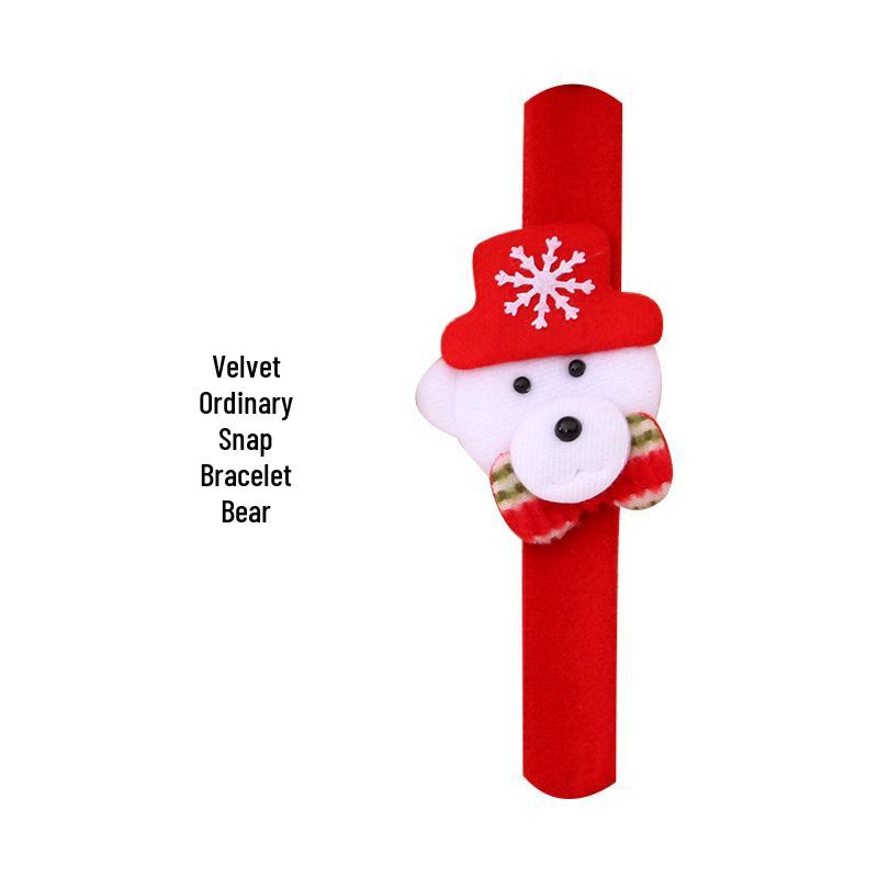 Christmas Luminous Snap Bracelets for Kids