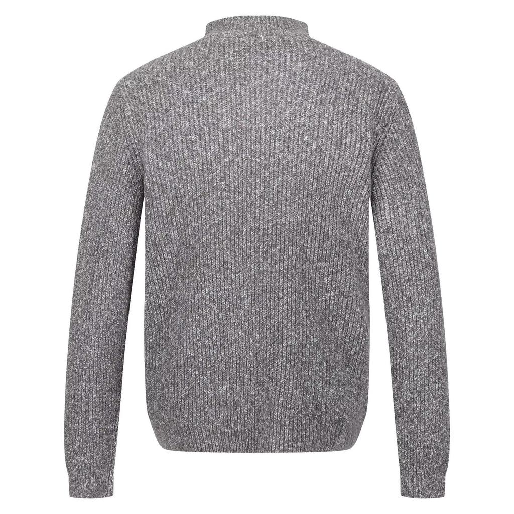 Regatta Mens Kaison Marl Knitted Half Zip Jumper