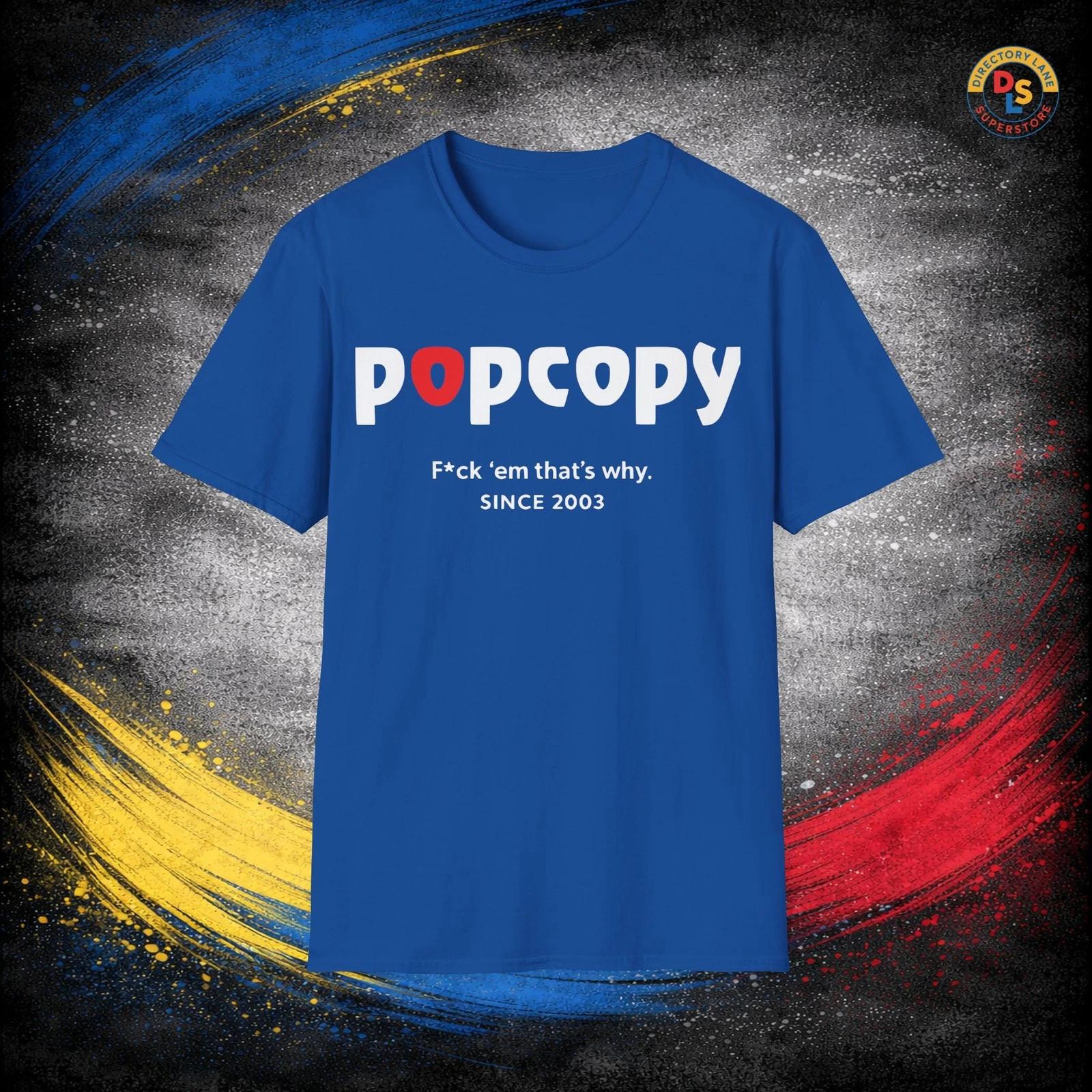 Popcopy T-Shirt Chappelle TV Show Unisex Softstyle Tee L