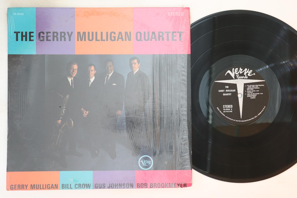 

LP Record GERRY MULLIGAN - Gerry Mulligan Quartet V68466 VERVE 1962 US Jazz Used