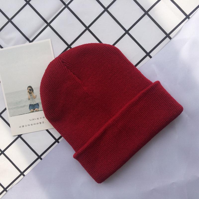 Custom Embroidery Logo Design Blank Plain Unisex Cheap Kids Children Baby Infant Beanies