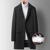 New Autumn and Winter 90 White Goose Down Removable Liner Wool Coat Men's Double-sided Wool Coat Woolen Jacket Men