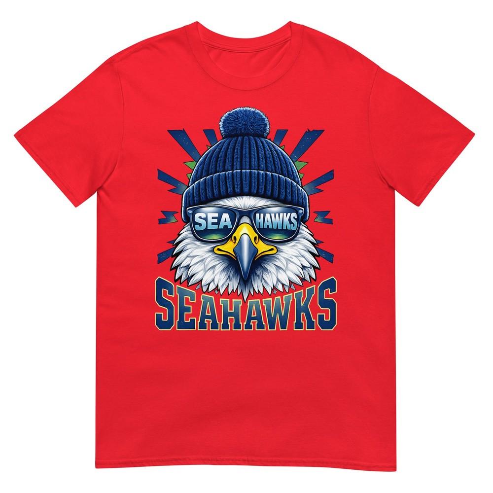 Vintage Cool Face Sea Hawk With Sunglasses Unisex Unisex Tees TShirt S