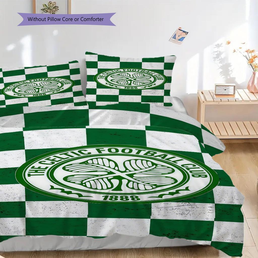 Celtic Heritage Pride Three-piece Set(1 * Duvet Cover + 2 * Pillowcase, Without core)Soft and Comfortable Bedding Set Christmas Birthday Gift