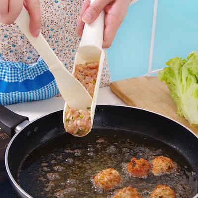 1 set Mașină de fabricat chifteluță utilă Chiftețea utilă Set de burgeri cu minge de pește Instrument de gătit acasă DIY Accesorii de bucătărie