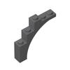 50 Stück MOC Steine W. Bogen 1x5x4 Bogen Stamm Partikel Bausteine Teile 2339 14395 DIY Klassische Baumzubehörteile